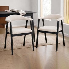 Palmera Upholstered Dining Chairs (Set of 2)