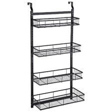 4 Tier Grayson Steel Over-the-Door Shower Caddy