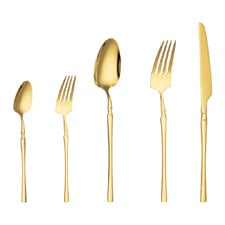 30 Piece Aoife Stainless Steel Cutlery Set