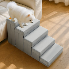 Trixie 5 Step Foldable Pet Stairs with Storage