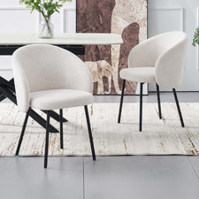 Kira Upholstered Dining Chairs (Set of 2)