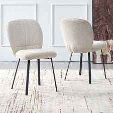Tove Chenille Dining Chairs (Set of 2)