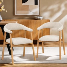 Palmera Upholstered Dining Chairs (Set of 2)
