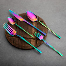 30 Piece Aoife Stainless Steel Cutlery Set