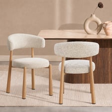 Ellis Chenille Dining Chairs (Set of 2)