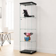 164.3cm Lirra 4 Tier Display Cabinet