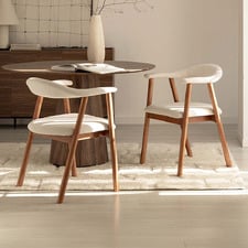 Palmera Upholstered Dining Chairs (Set of 2)