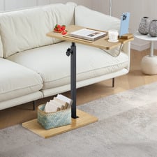 Nobi Bamboo & Steel Side Table
