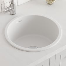 Bowen 430mm Round Single Granite Kitchen Sink