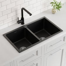 Bowen 770mm Double Granite Kitchen Sink