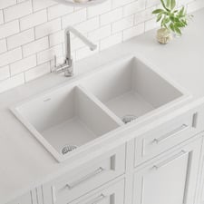 Bowen 770mm Double Granite Kitchen Sink