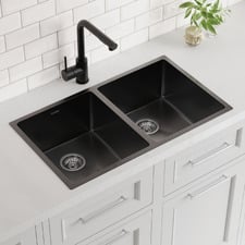 Parker 760mm Double Stainless Steel Kitchen Sink