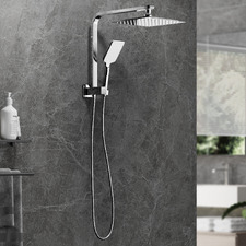 Rosina Square Short Twin Shower