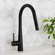 Hoskins Gooseneck Pull-Out Kitchen Sink Mixer