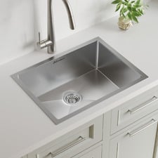 Wingrave 600mm Single Stainless Steel Kitchen Sink