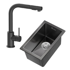 Alistair 250mm Bar Kitchen Sink & Mixer Package