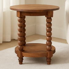 Lasso Mango Wood Side Table