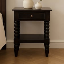 Ember Mango Wood Bedside Table