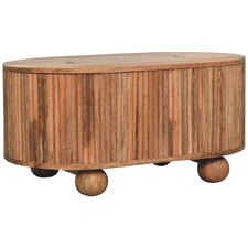 Tatum Mango Wood Storage Coffee Table
