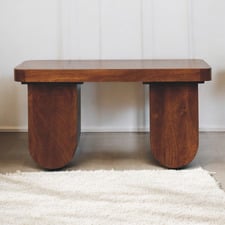 Otis Rectangular Mango Wood Coffee Table