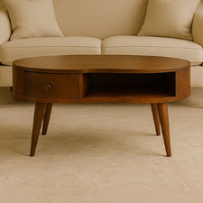 Geeta Mango Wood Coffee Table
