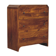 Ayden Mango Wood 3 Drawer Chest