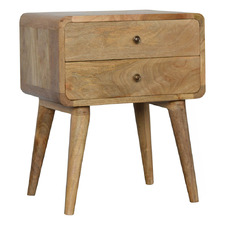 Sienna Recycled Mango Wood Bedside Table