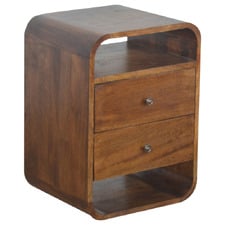 Jesse Mango Wood Bedside Table