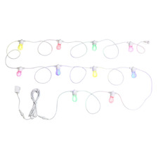 10 Multi-Coloured Nikola Festoon Lights