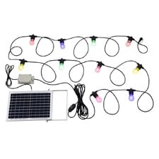 Nikola Outdoor Festoon Lights with Solar Kit