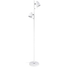 Lara Steel 2 Light Floor Lamp