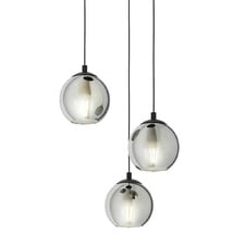 Ariscani Glass Orb 3 Light Cluster Pendant