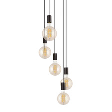 Pozueta Steel 5 Light Pendant