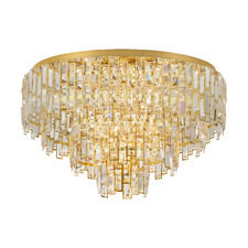 Calmeilles Crystal Flush Mount Ceiling Light