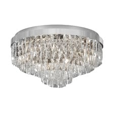 Valparaiso Crystal Flush Mount Ceiling Light