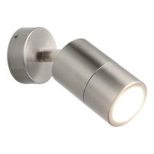 Fremantle Stainless Steel Outdoor Wall Spotlight