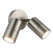 Fremantle Stainless Steel Outdoor Wall Spotlight