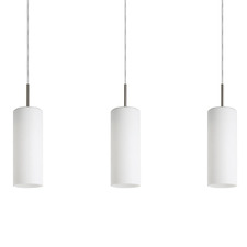 Troy Steel 3 Light Pendant
