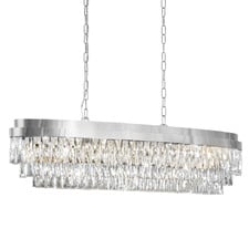 Valparaiso Cut Glass 115cm Linear Chandelier