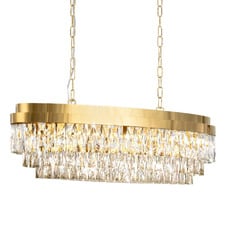Valparaiso Cut Glass 90cm Chandelier
