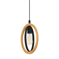 Basildon Steel Pendant Light