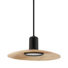 Mayazes Rubberwood Pendant Light