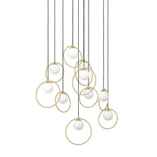 Round Portocolom 10 Light LED Pendant
