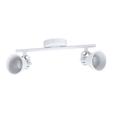 Seras Steel 2-Light Bar Spotlight