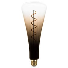 Morrie E27 Tubular Warm White 4W Brown 11cm LED Filament Bulb