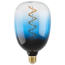 Morrie E27 Tubular Warm White 4W Blue 12cm LED Filament Bulb