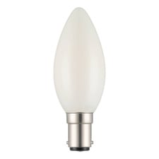 Facet B15 Frost Candle 4W Dimmable LED Bulb