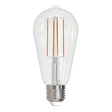 Ion E27 Tubular 7.5W Dimmable LED Filament Bulb