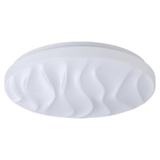 Wavey LED Oyster Light