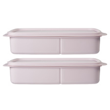 Airtight 1L Rectangle Food Storage Containers (Set of 2)